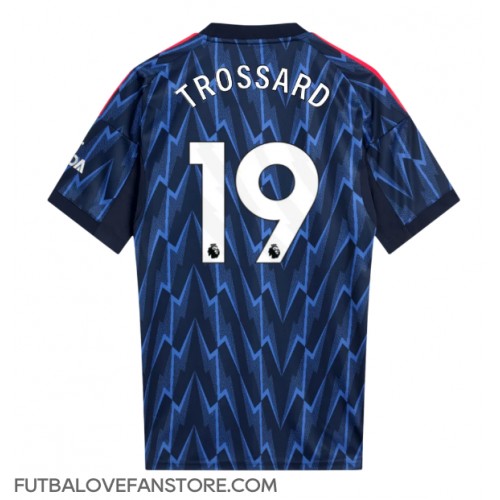 Arsenal Leandro Trossard #19 Vonkajší futbalový dres 2025-26 Krátky Rukáv Arsenal Leandro Trossard #19 Vonkajší futbalový dres 2025-26 Krátky Rukáv